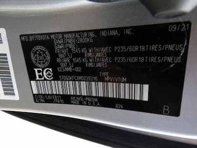 Toyota Sienna 2021 - Thumbnail 44
